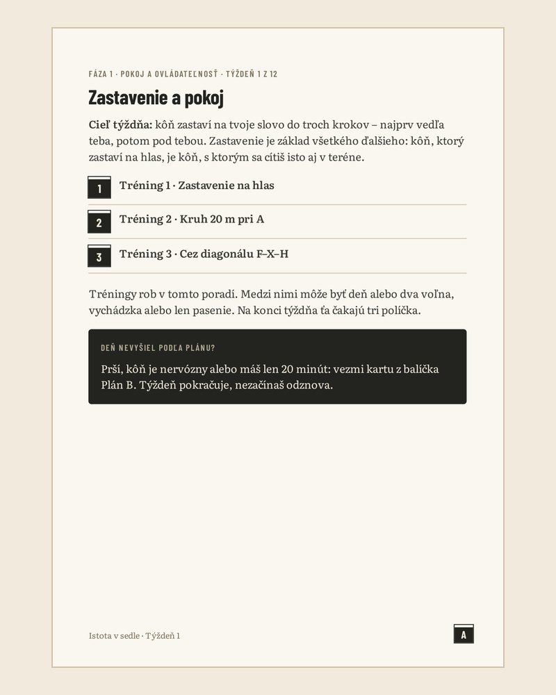 Strana z programu