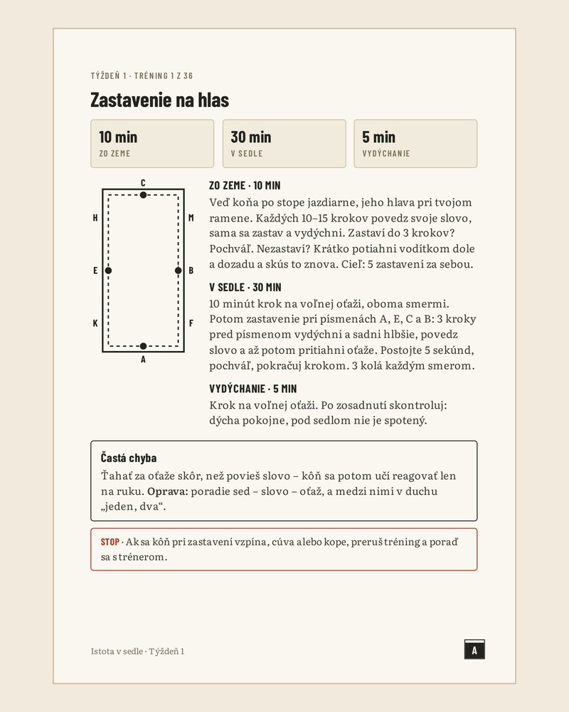 Strana z programu